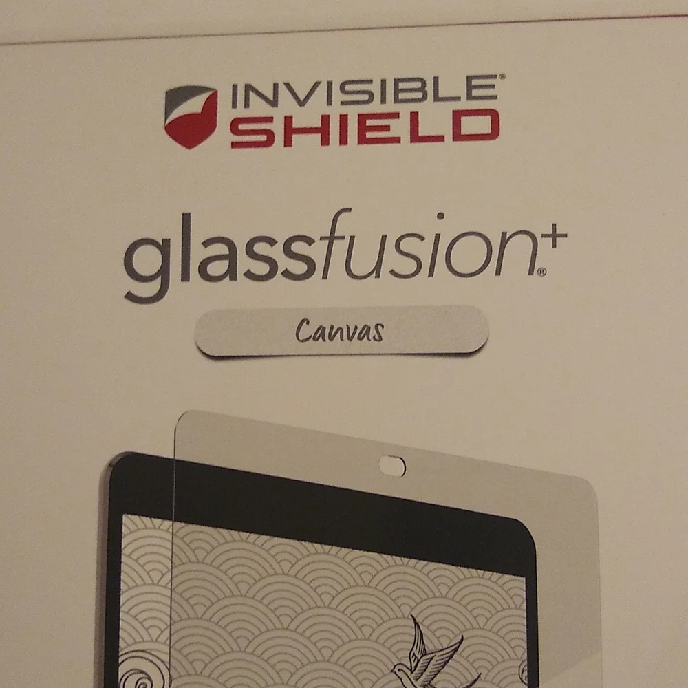 ZAGG invisible shield glass fusion plus canvas iPad glass